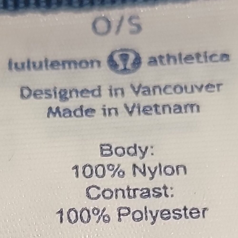 Lululemon Drawstring Backpack Mesh Front Zip Pock… - image 7